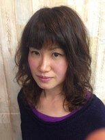 フェリシータ 緑地公園店(felicita) 無造作ルーズ甘辛フェアリーほつれウィービーナチュラルセミディ