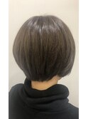 丸型 ショートカット☆銀座美容室