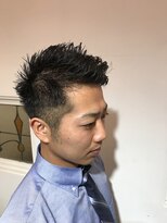 パティオンツー(PATIONN2)&nbsp;☆メンズ刈り上げワイルドツーブロックアップバングスタイル☆