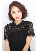 カットウェルズ ラブコオリヤマ 郡山店(Cut Well's Love Koriyama)&nbsp;重軽MIXのガーリーミディ　　　【大和郡山市】