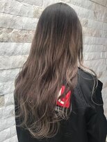 エーピーヘアー シエル クローネ(AP Hair Ciel Krone)&nbsp;バレイヤージュ×グレージュカラ―