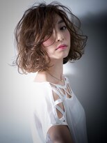 カバーヘア ブリス 戸田公園西口店(COVER HAIR bliss) *bliss戸田公園*外国人風カールアシンメトリーフレンチボブw