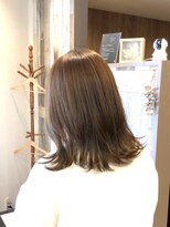 ファヴォリヘアー(favori hair)&nbsp;ミディアムstyle/アッシュベージュ