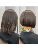 20cmカットで艶感ボブ【romp恵比寿】【Satoru】