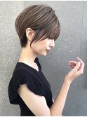 メルティカラーハイライト　大人美人マッシュくびれヘア
