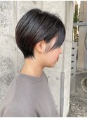 襟足のクセが強い方向けスッキリショート