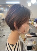 ROMMY.前下がりショート/オール世代◎/白髪対応/ ロミー本厚木