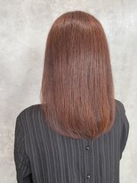 フォルテ 島田店 レッドブラウン ツヤ髪