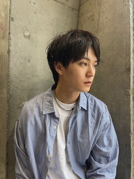 マノハル(MANOHARU) メンズ ナチュラルセンターパート