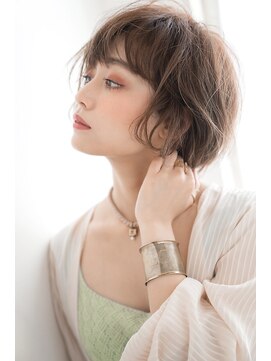 アフロディーテ 枚方店(afrodite) 【afrodite】ゆるふわボブ