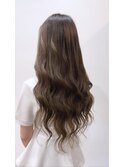 #プルエクステ#ロング#ナチュラルカラー