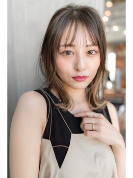 イルハバナ 渋谷(ill HAVANA) 髪質改善レイヤーカット/ココアベージュ/ヘーゼルブラウン/小顔