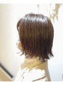 切りっぱなしボブ