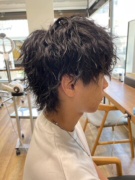 ネイビー(NAVY) ミニウルフ×ツイストスパイラル