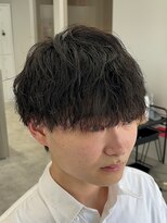 ラヴィズムバイフィフス(LUVISM by fifth) メンズマッシュパーマニュアンスパーマスパイラルパーマ刈り上げ