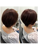 スピカ(SPICA)&nbsp;【ケアカラーコース】お客様施術事例
