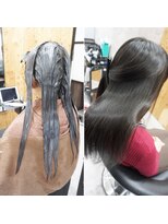 ヘアテリア リュウ 大塚(hair teria ryu) 縮毛矯正/髪質改善/艶髪ストレート