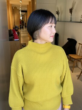 チャコレ 北千住店(Chacolle) インナーホワイトベージュ×ショートボブ