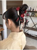 卒業式ヘアセット