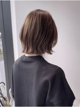 シェノン 奈良橿原店(CHAINON) レイヤーボブ×ハイライト