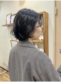 ボブパーマ/ニュアンスパーマ/ミニボブ/ヘルシーヘア