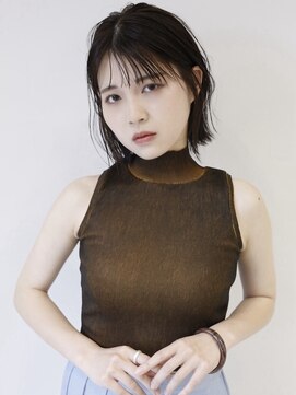 イル(ill) 透明感カラー　イルミナカラー　ボブ