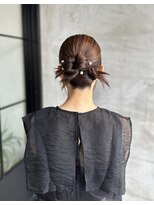 アンディ ニジュウサンド クリエイション(and D 23℃ creation)&nbsp;ヘアアレンジ/ヘアセット/タイトスタイル/おだんごヘア