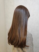 ウィスプ 赤羽店(wisp)&nbsp;うる艶大人綺麗なロングストレート×ブラウン ハイライト #3
