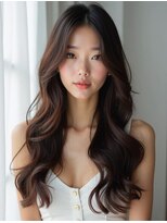 モードケイズ 調布店(MODE K's)&nbsp;韓国レイヤースタイル_チェリーブラウン似合わせカット調布府中