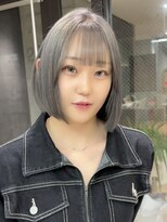 ロンドメリア 天神大名店(Lond Melia) ★小顔黒髪クラゲヘアーオリーブグレーココアベージュ髪質改善★