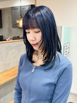 ナウアズ(now as.) ネイビーブルー×ハイレイヤー【向】【now as.明石駅3分】