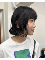 ガーランドギンザ(Garland Ginza)&nbsp;ボブパーマ　顔まわりレイヤー