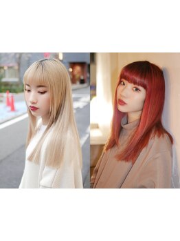 デザインカラー、ハイトーンカラーはお任せください！あなたの理想を叶えます◎