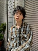 シャドウパーマ /フェザーショート /刈り上げないショート