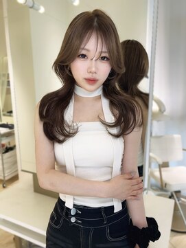 パーヴミックスガラ(Parve Mix GALA) マロンベージュ×レイヤーカット