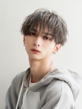 サニー 西中島店(sunny.) シースルーマッシュ/刈り上げセンターパート