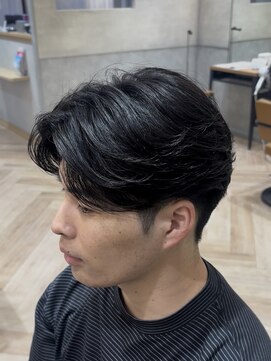 レイズ 名古屋駅(RAYS) ニュアンスパーマ センターパート