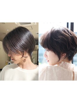 【大人女性の魅力引き出す技術力】関西エリア圧倒的人気のGIENの似合わせショート,白髪ぼかしにリピ殺到