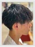 メンズ おしゃれな大人のツイストピンパーマ メンズパーマ