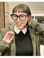 ジュリエッタ(giulietta)&nbsp;ボブ　ブリーチ　オン眉