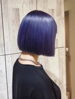 アンナ 広瀬通店(Anna)&nbsp;ブリーチ/ボブ/ラベンダー/ブルーラベンダー/ダークラベンダー