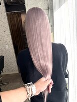 ラニヘアサロン(lani hair salon)&nbsp;ピンクミルクティーカラー/ブリーチ/ニュアンスカラー
