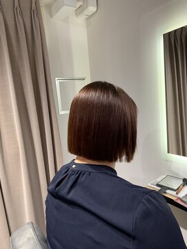アリーズ シブヤ(ALLYS shibuya) 縮毛矯正ボブスタイル