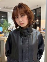 ファルファラ(farfara)&nbsp;透明感ミルクティーアッシュブラウン/ショート/レイヤーカット