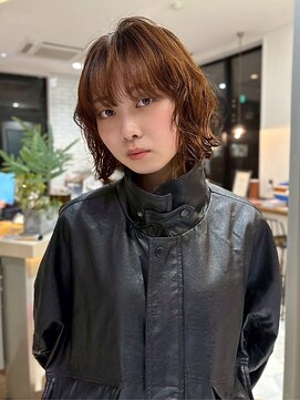 ファルファラ(farfara) 透明感ミルクティーアッシュブラウン/ショート/レイヤーカット