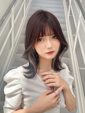 ロンド クラン 岡崎(Lond Clan) 伸ばしかけも可愛い万能ミディアムレイヤー