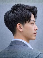 メンズ ルシードスタイル アウラ 松戸市五香(LUCIDO STYLE Aura) メンズカットニュアンス 束感ビジネスマンモテ髪清潔感