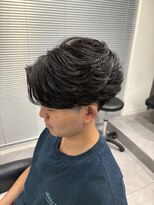 men's salon HYPE 名古屋伏見 メンズサロン/men'sパーマ/men'sカット/men'sショート メンズカット×フェザーパーマ(伏見/伏見駅/栄/メンズ)