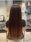 アホ毛・パヤパヤ毛改善×縮毛矯正[縮毛矯正/髪質改善/銀座]