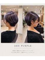 アグ ヘアー ナッツ 秦野店(Agu hair nuts) ショートボブ透明感とツヤ感で叶える大人の上品カラー